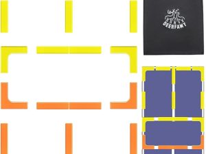 DEERFAMY Kit de 24 marcadores de cancha de pickleball